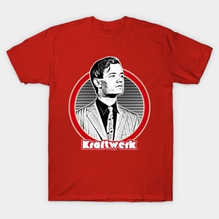 Kraftwerk //// Retro Style Fan Art Design T-Shirt